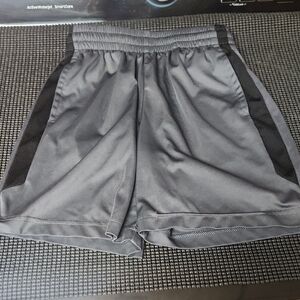 tek gear Men's Athletic Charcoal and Black Performance Shorts